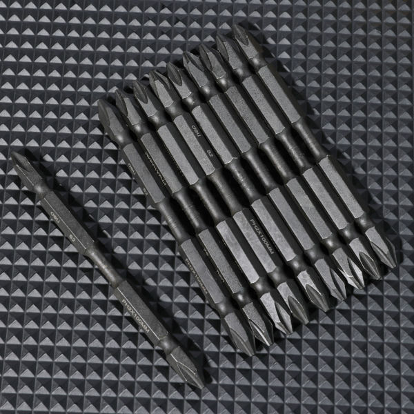 Imagen de Puntas para atornillador de impacto PH2 x 100mm 10 un