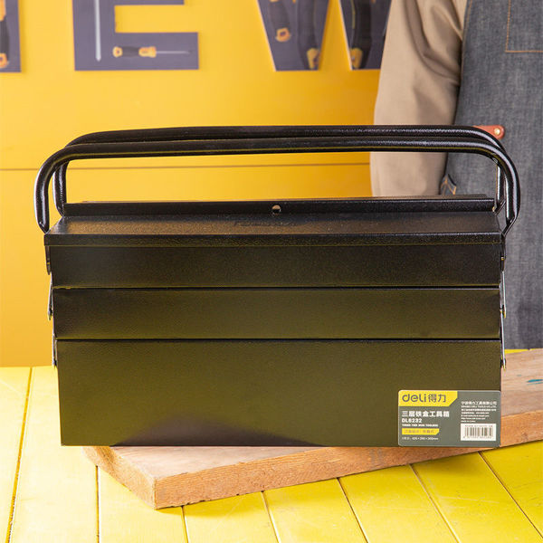 Imagen de Caja de herramientas metálica 3 bandejas