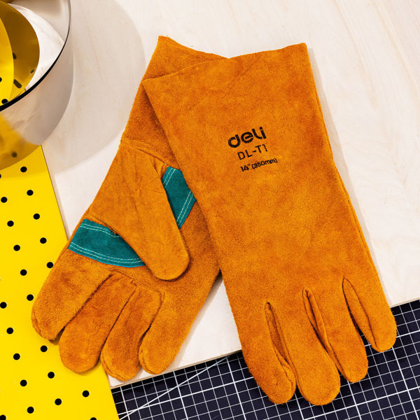 Imagen de Guantes para soldador 14"