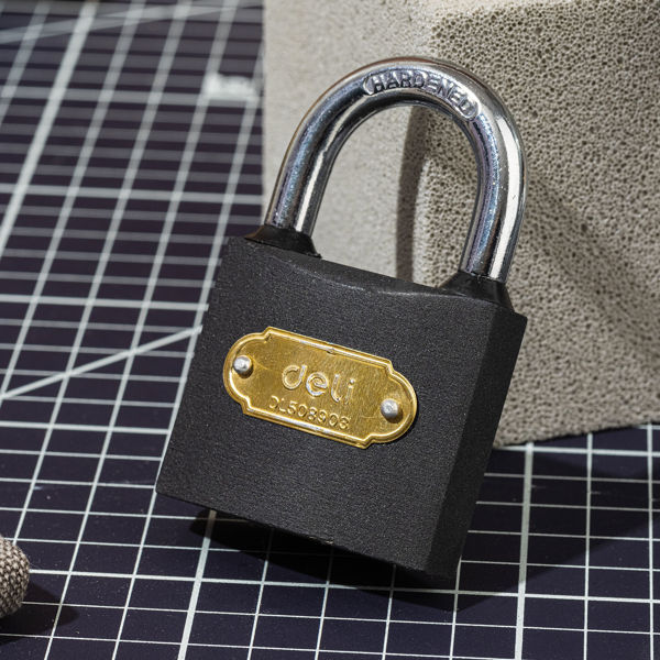 Imagen de Candado de acero 50mm 4 llaves