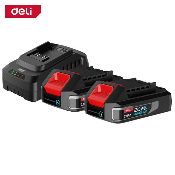 Imagen de Cargador + 2 baterías 20V 2 amp.