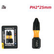 Imagen de Puntas de impacto ph2 x 25 mm - 10 un.