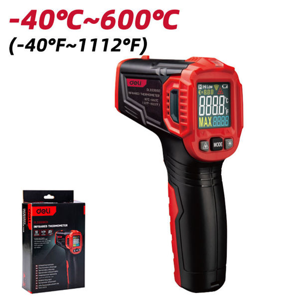 Imagen de Termómetro infrarrojo 40-600 grados