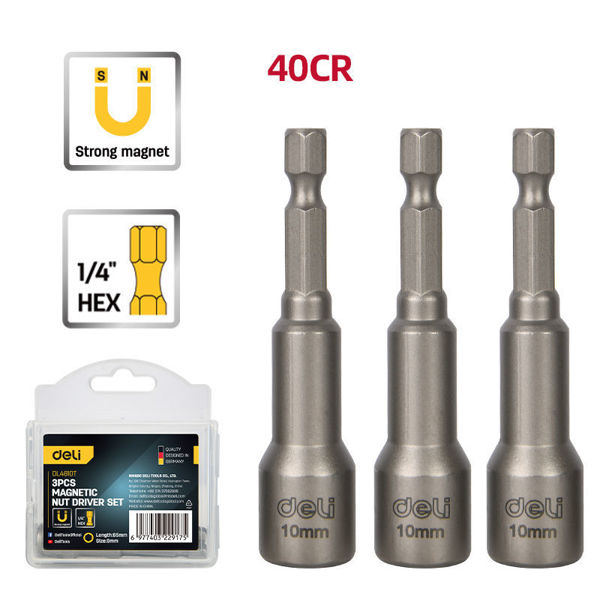 Imagen de Adaptador magnético 10 mm - 3 un.