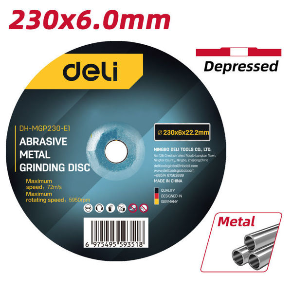 Imagen de Disco de desbaste 9" 230x6x22.2mm -  5 un.
