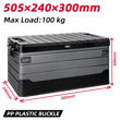 Imagen de Caja plegable 48x24 cm 35lt - GRIS
