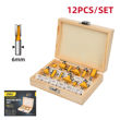 Imagen de Juego fresas para router 6 mm - 12 un.