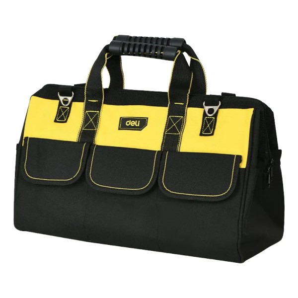 Bolso De Herramientas 18,5 Bolsillos Multifunción Deli - Imagen 3