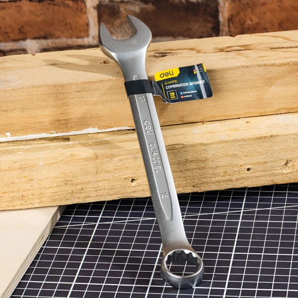 Llave Combinada 19mm Deli - Imagen 3
