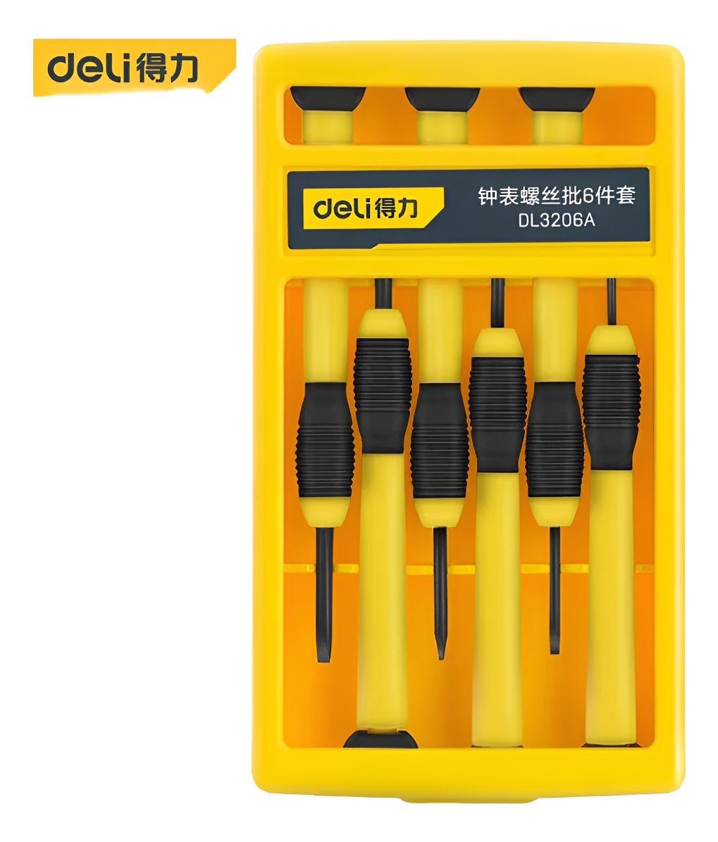 Juego Destornilladores De Precisión 6 Un Deli