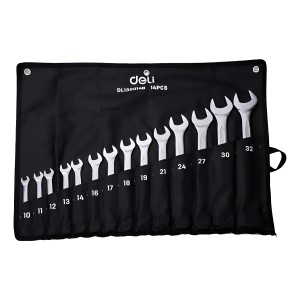 Juego De Llaves Combinadas 14 Pz. 10 A 32mm Deli