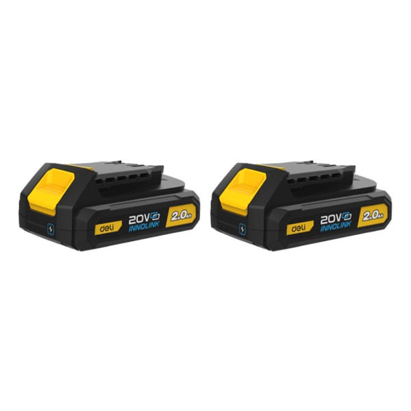 Taladro Atornillador 20 V 2 Baterias 2 Amp Deli - Imagen 3