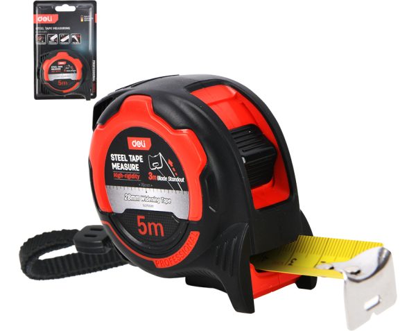 Cinta Métrica Profesional 5 M Deli - Imagen 2