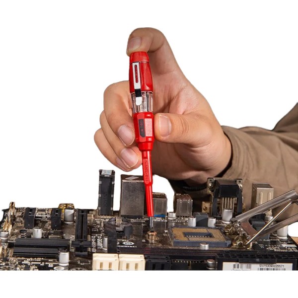 Destornillador Busca Polo Vde 1000v Deli - Imagen 2