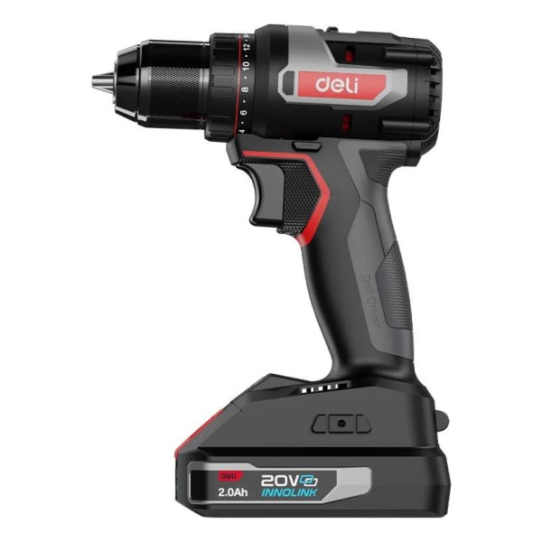 Taladro Atornillador Profesional 20v 2 Baterías Deli - Imagen 3