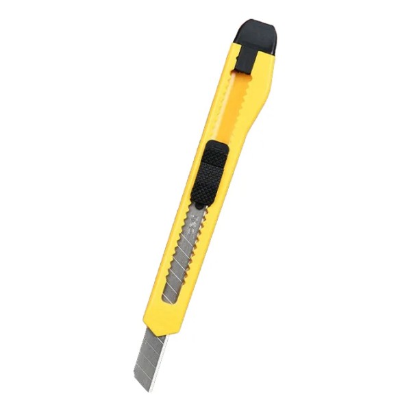 Trincheta - Cutter Plástica 9mm Deli - Imagen 2