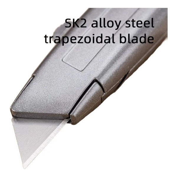 Cutter - Cuchillo Utilitario-aluminio 3 Posiciones Deli - Imagen 4