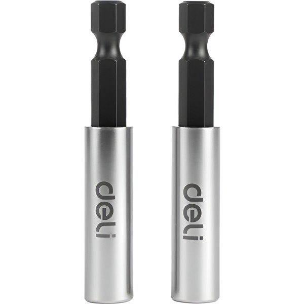 Extensor Magnético 60 Mm X 2 Plateado Y Negro Deli