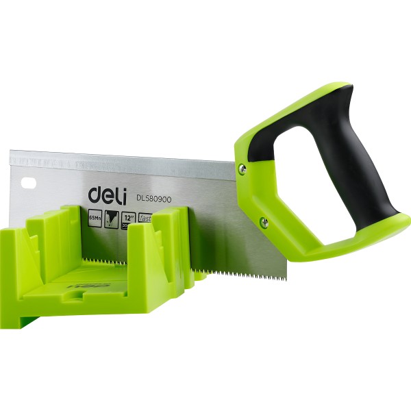 Ingletadora Plástica Con Serrucho 300 Mm Deli
