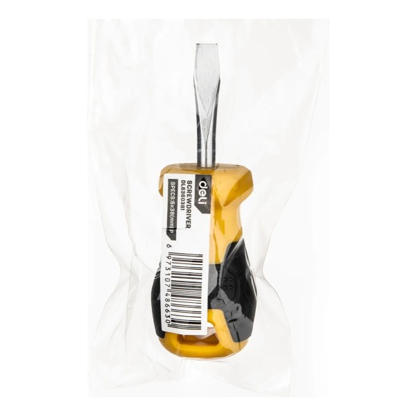 Destornillador Plano Sl6 X 38 Mm Deli - Imagen 3