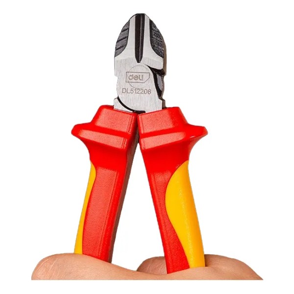 Alicate Corte Diagonal Vde 1000 V 6 Deli - Imagen 2
