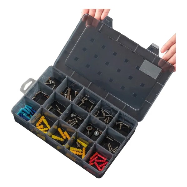 Organizador Plástico 280x180x60mm Deli - Imagen 3