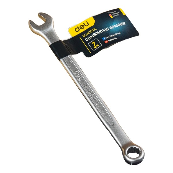 Llave Combinada 7mm Deli - Imagen 2