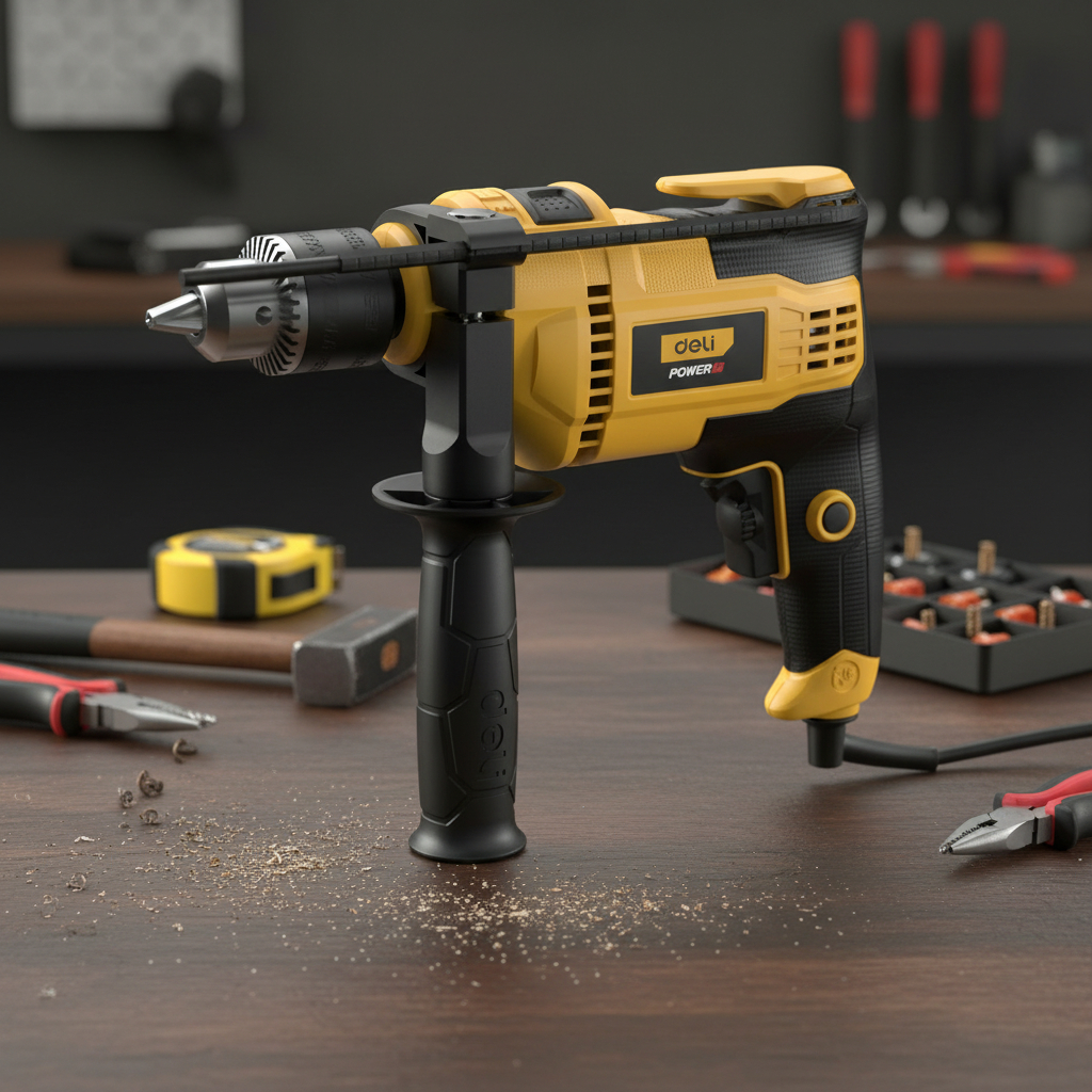 Taladro Percutor 820 W 13 Mm Deli - Imagen 2