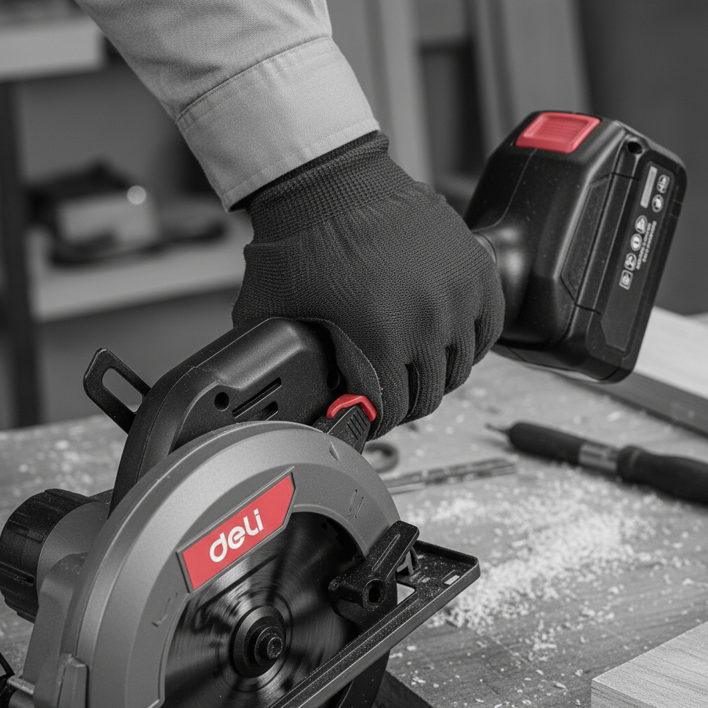 Sierra Circular 20v 150 Mm S/bat S/cargador Deli - Imagen 3