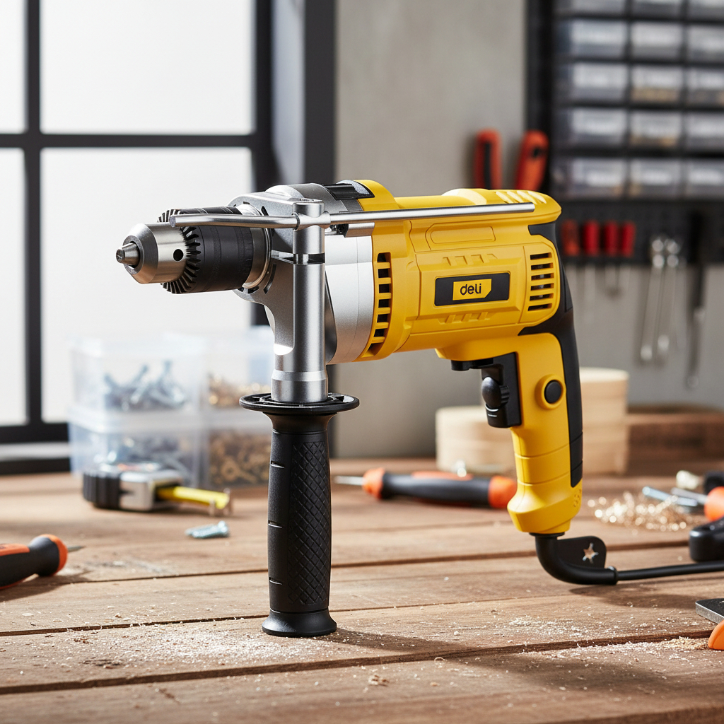 Taladro Percutor 1050 W 13mm Deli - Imagen 3