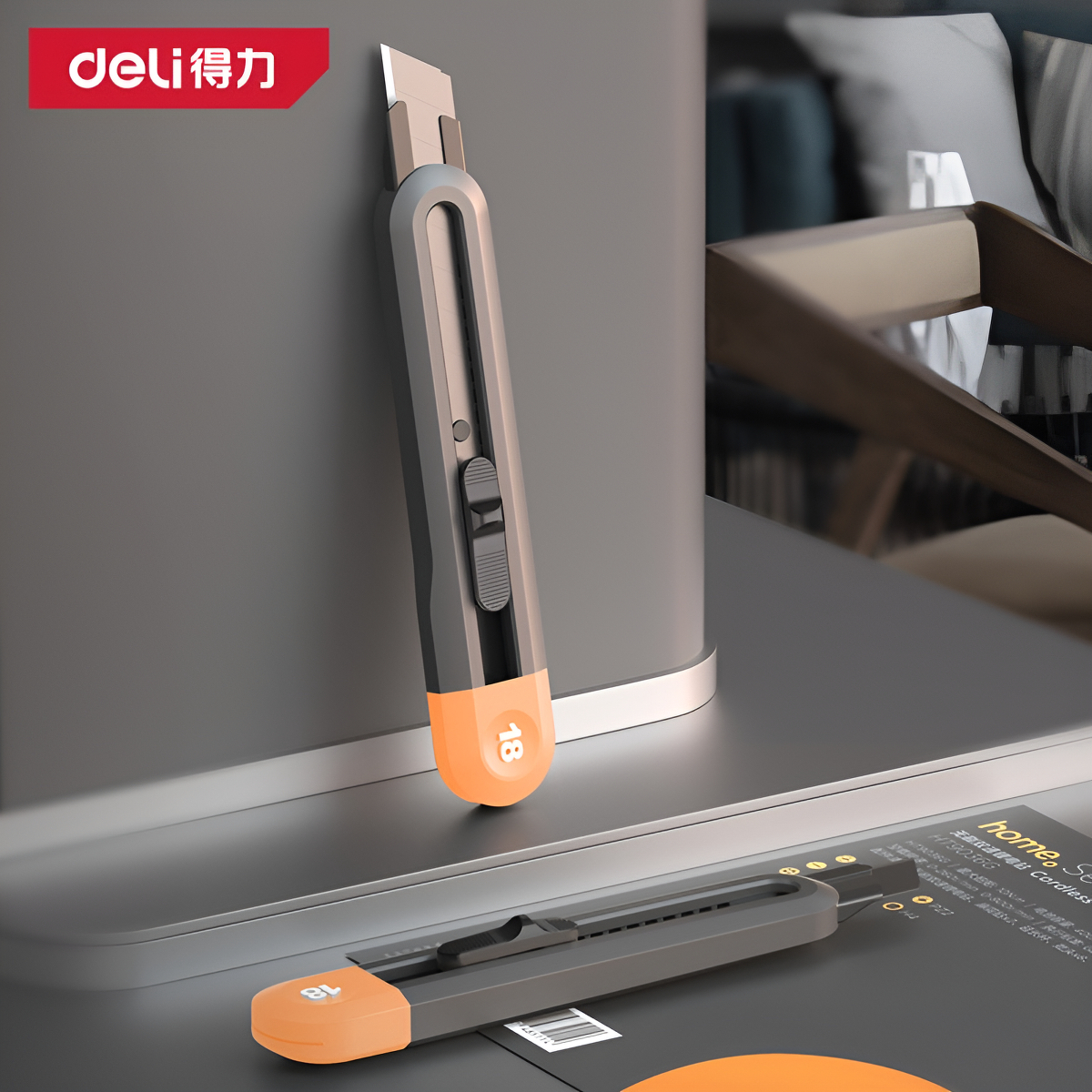 Juego De Herramientas Deli Con Desarmadores Caja De 7 Piezas Naranja - Imagen 6