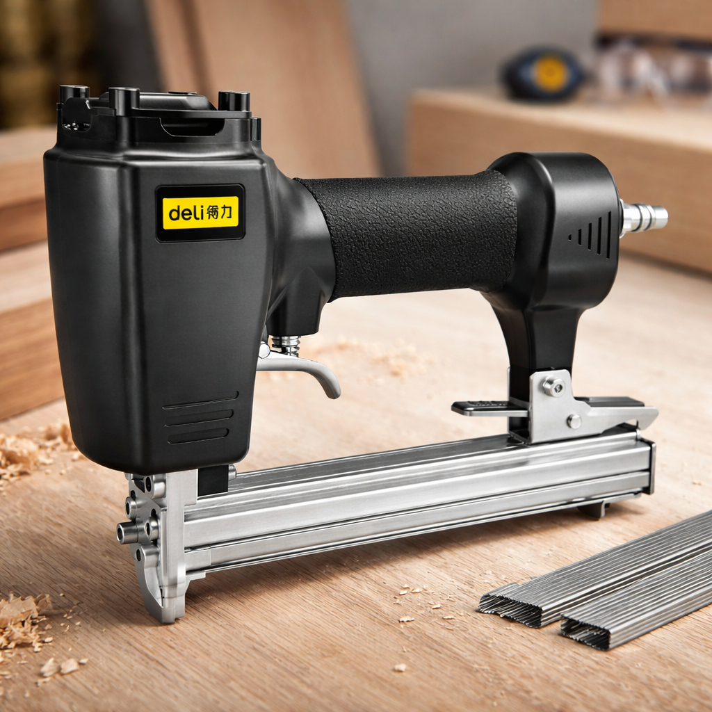 Grapadora Neumática 6-13 Mm Deli - Imagen 2