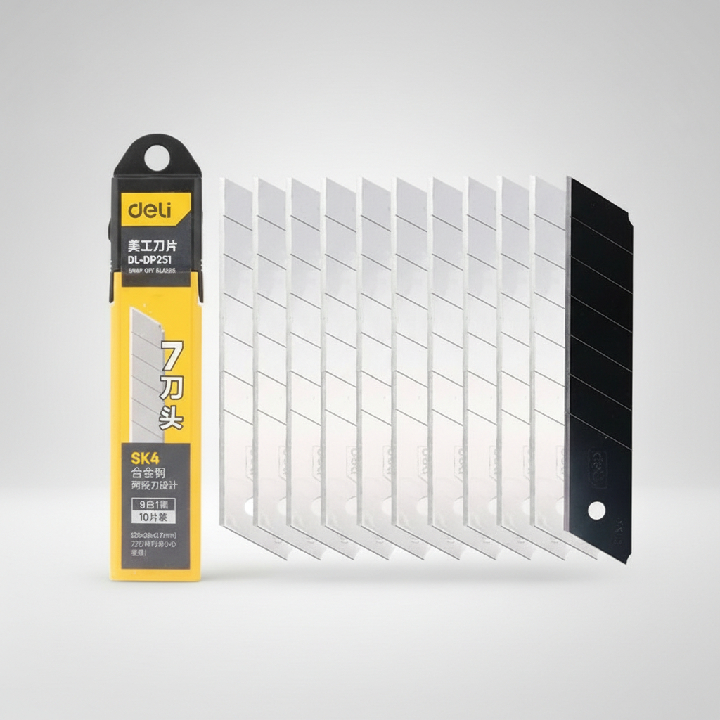 Repuesto Hojas Trincheta 25mm X 10 Uni Deli - Imagen 2