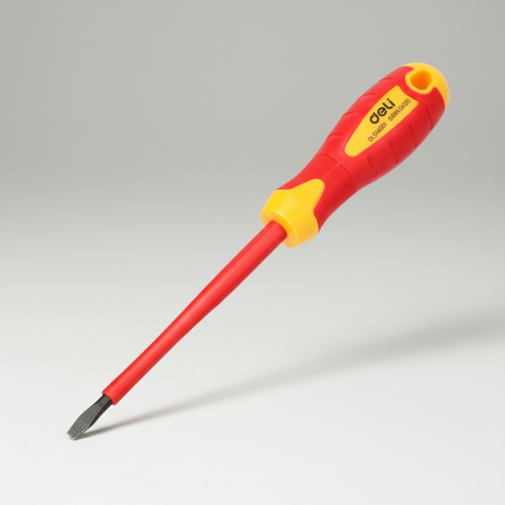 Destornillador Plano Vde 1000 V 4x100mm Deli - Imagen 3