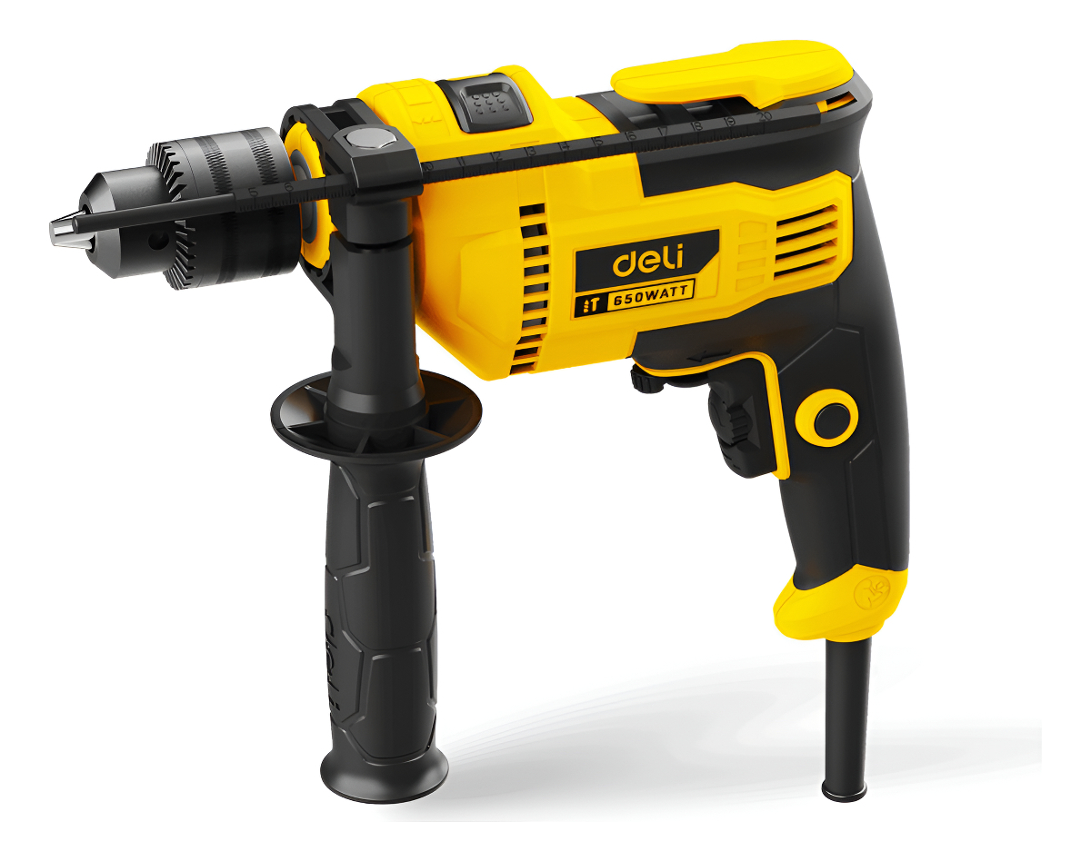 Taladro Percutor 650 W 13mm Deli