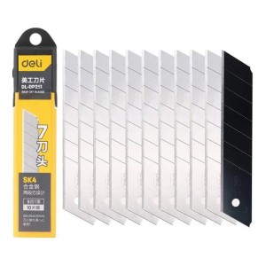 Repuesto Hojas Trincheta 25mm X 10 Uni Deli