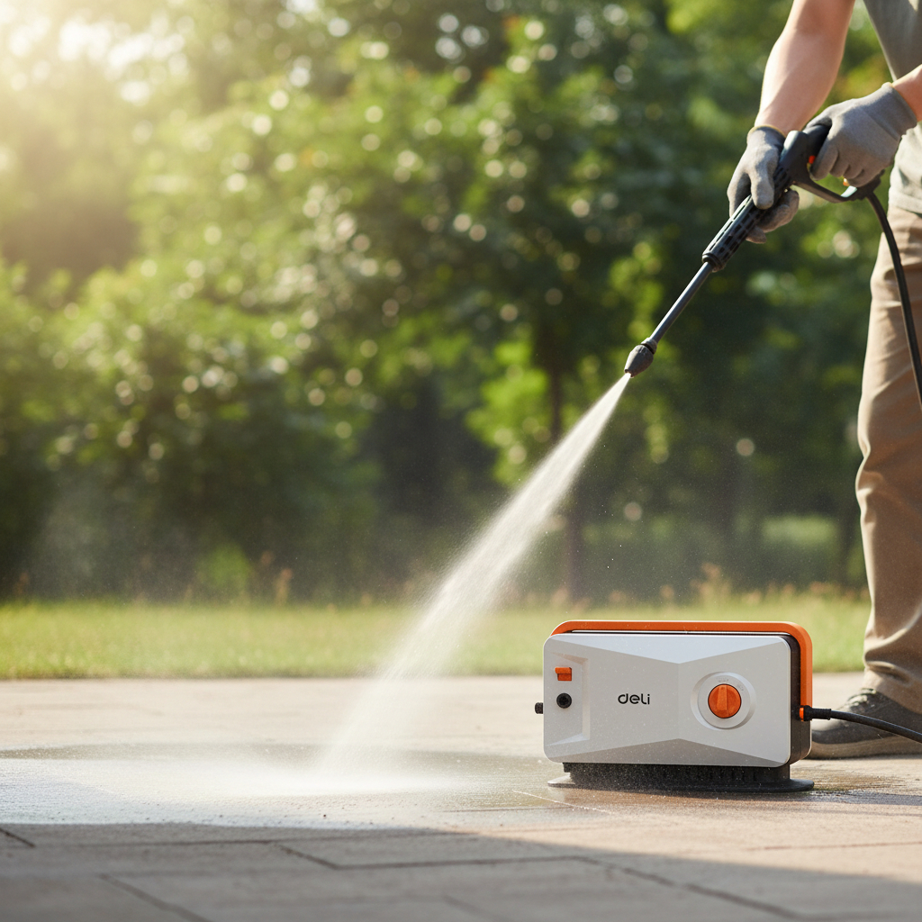 Hidrolavadora Electrica Compacta Nueva 1600 W Deli - Imagen 3