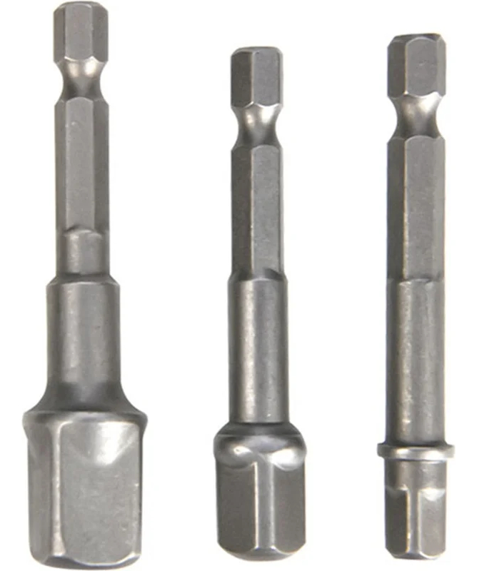 Adaptador Para Dados 1/4 -3/8- 1/2 Deli