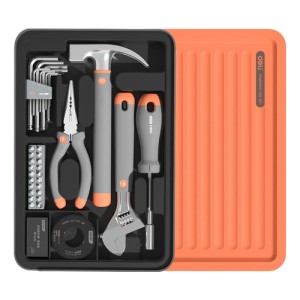 Juego De Herramientas Deli Con Martillo Caja De 34 Piezas