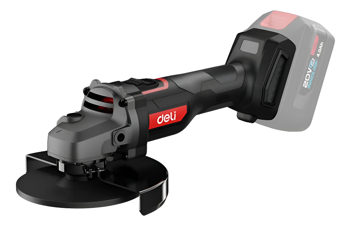 Amoladora 4 1/2 115 Mm 20 V S/bat S/carg Deli