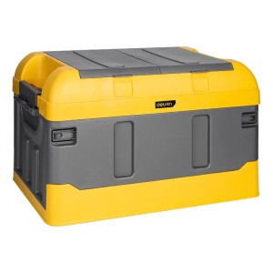 Caja De Herramientas Plegable 45lt - Amarilla Deli