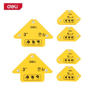 Juego Escuadras Magnéticas 6 Uni Deli