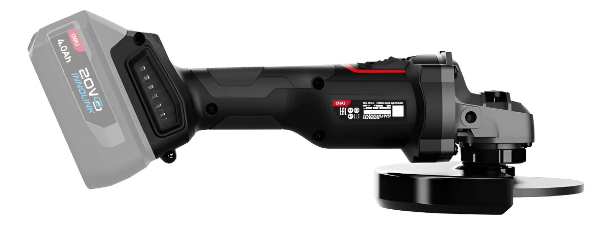 Amoladora 4 1/2 115 Mm 20 V S/bat S/carg Deli - Imagen 3