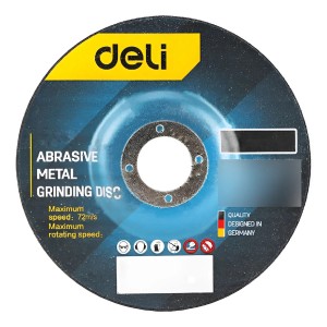 Disco Corte Metal 115 Mm X 100 Piezas Caja Plastica Deli