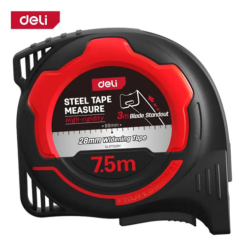 Cinta Métrica Profesional 7.5 M Deli - Imagen 2