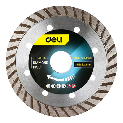 Disco Diamantado 115 Mm Deli