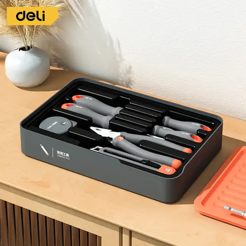 Juego De Herramientas Deli Con Desarmadores Caja De 7 Piezas - Imagen 3