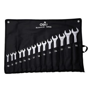 Juego De Llaves Combinadas 14 Pz. 10 A 32mm Deli