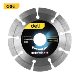 Disco De Corte - Diamantado Continuo 4 1/2 115x22.2 Mm Deli