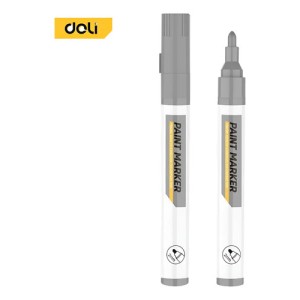 Marcador A Prueba De Agua Plata Deli